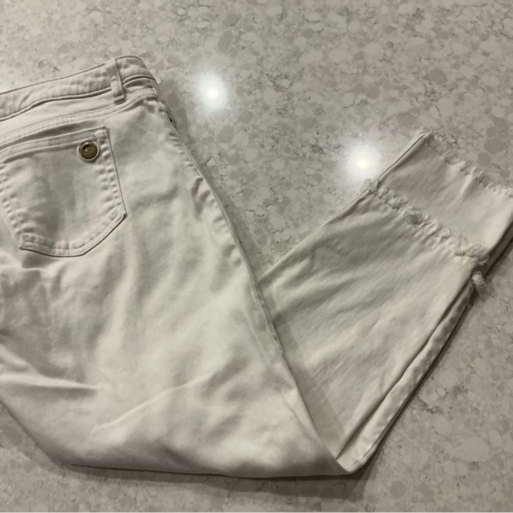 Michael Kors white Skinny Jeans. EUC